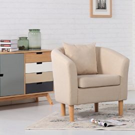 Fauteuil-de-salle--manger--York--en-tissu-Pour-salle--manger-salon-bureau-Coloris-crme-0