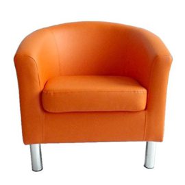 Fauteuil-moderne-en-simili-cuir-avec-pieds-chroms-pour-la-maison-la-salle–manger-le-salon-le-bureau-la-salle-de-rception-Orange-0-0