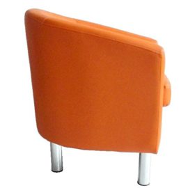 Fauteuil-moderne-en-simili-cuir-avec-pieds-chroms-pour-la-maison-la-salle–manger-le-salon-le-bureau-la-salle-de-rception-Orange-0-1