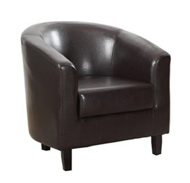 Fauteuil tonneau Marron Fauteuil tonneau Marron