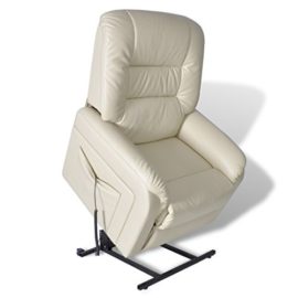 Festnight-Fauteuil-Electrique-Position-Rglable-Blanc-0