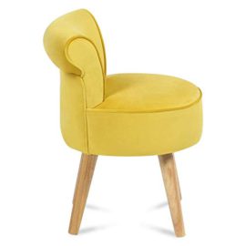 IDMarket-Fauteuil-Crapaud-en-Velours-Jaune-0-2