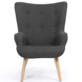 IDMarket-Fauteuil-scandinave-Ivar-en-Tissu-Gris-Anthracite-0-1