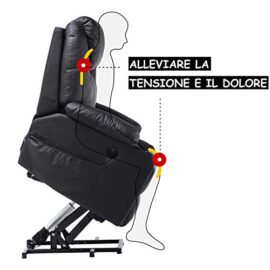 MCombo Electric Fauteuil d’aide au Repos Fauteuil de Massage Chauffant à réglage électrique Connexion USB MCombo Electric Fauteuil d’aide au Repos Fauteuil de Massage Chauffant à réglage électrique Connexion USB 9