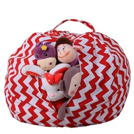 MKHDD Fauteuil Poire avec Sac Pouf Extra Large pour Enfant Organisateur De Rangement, Siège De Stuffie Pliable, Sac De Fèves/Ados / Adultes,C,18Inch MKHDD Fauteuil Poire avec Sac Pouf Extra Large pour Enfant Organisateur De Rangement, Siège De Stuffie Pliable, Sac De Fèves/Ados / Adultes,C,18Inch 3