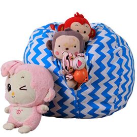 MKHDD Fauteuil Poire avec Sac Pouf Extra Large pour Enfant Organisateur De Rangement, Siège De Stuffie Pliable, Sac De Fèves/Ados / Adultes,D,26Inch MKHDD Fauteuil Poire avec Sac Pouf Extra Large pour Enfant Organisateur De Rangement, Siège De Stuffie Pliable, Sac De Fèves/Ados / Adultes,D,26Inch 3