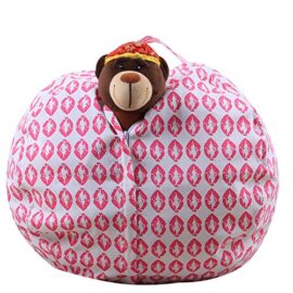 MKHDD Peluche Animal Bean Bag Chaise Canapé Sac Coton Toile Organisateur De Jouets pour Enfants Couvertures, Ours en Peluche, Vêtements,D,38Inch MKHDD Peluche Animal Bean Bag Chaise Canapé Sac Coton Toile Organisateur De Jouets pour Enfants Couvertures, Ours en Peluche, Vêtements,D,38Inch 3