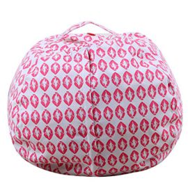 MKHDD Peluche Animal Bean Bag Chaise Canapé Sac Coton Toile Organisateur De Jouets pour Enfants Couvertures, Ours en Peluche, Vêtements,D,38Inch MKHDD Peluche Animal Bean Bag Chaise Canapé Sac Coton Toile Organisateur De Jouets pour Enfants Couvertures, Ours en Peluche, Vêtements,D,38Inch 2