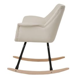 Mendler-Fauteuil–Bascule-Malm-T820-Rocking-Chair-Fauteuil-basculant-Relax-Similicuir-crme-0-2