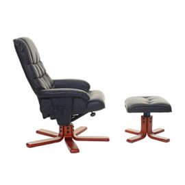 Mendler HWC-E30 Fauteuil de Relaxation avec Tabouret Mendler HWC-E30 Fauteuil de Relaxation avec Tabouret 3