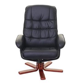 Mendler HWC-E30 Fauteuil de Relaxation avec Tabouret Mendler HWC-E30 Fauteuil de Relaxation avec Tabouret 5