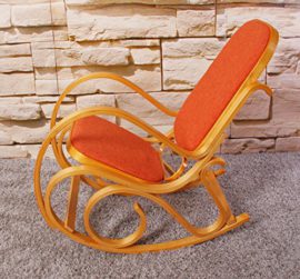 Mendler-Rocking-Chair-Fauteuil-Bascule-M41-Imitation-chne-Tissu-Orange-0-2