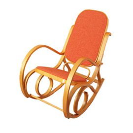 Mendler-Rocking-Chair-Fauteuil-Bascule-M41-Imitation-chne-Tissu-Orange-0