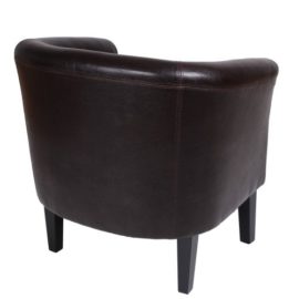 Miadomodo-Fauteuil-Chesterfield-avec-Tabouret-Pouf-Carr-Coloris-au-Choix-Bois-et-Simili-Cuir-0-2