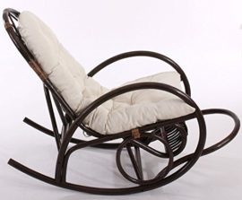 PEGANE-Rocking-Chair-avec-Coussin-Blanc-en-rotin-Derby-Brun-0-0