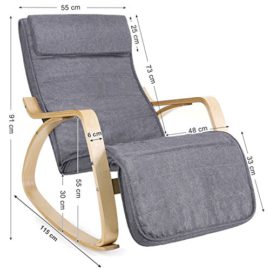 SONGMICS-LYY11G-Fauteuil–Bascule-Imitation-Lin-Gris-pour-la-Relaxation-Notice-de-Montage-Langue-franaise-Non-Garantie-0-1