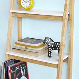 SoBuy-FRG162-N-Bibliothque-tagre-Pliable-Style-chelle-avec-4-Niveaux-de-Rangement-0-3