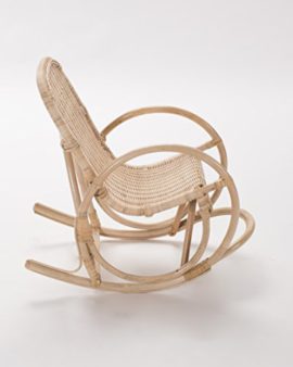 Tropic’ Attitude Virgo Fauteuil à Bascule Enfant, Rotin, Naturel, 40x68x62 cm Tropic’ Attitude Virgo Fauteuil à Bascule Enfant, Rotin, Naturel, 40x68x62 cm 4