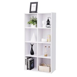 VASAGLE-Bibliothque–8-casiers-en-Bois-tagre-de-Rangement-Armoire-Maison-Bureau-0-0