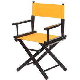 WSNBB Director Chaise Hêtre Directeur, Chaise Pliante Toile Épaisse Siège for Jardin Intérieur Et Extérieur, Noir, L53X W40X H85 cm WSNBB Director Chaise Hêtre Directeur, Chaise Pliante Toile Épaisse Siège for Jardin Intérieur Et Extérieur, Noir, L53X W40X H85 cm 2