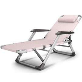 WYJW Lounge Chair Gravité de Textoline, chaises de Pont Pliantes Accoudoir de Massage Plus Large Relax de fauteuils inclinables réglables en Fauteuil de Repos avec fauteuils 200KG en Rose WYJW Lounge Chair Gravité de Textoline, chaises de Pont Pliantes Accoudoir de Massage Plus Large Relax de fauteuils inclinables réglables en Fauteuil de Repos avec fauteuils 200KG en Rose