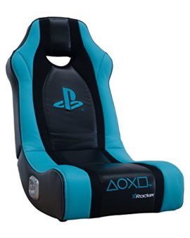 X-Rocker-Fauteuil-A-Bascule-Gaming-Wraith-Licence-Officielle-PLAYSTAYION-NoirBleu-Vinyle-0-2