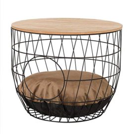 dibea Table Basse en Forme de Chat avec Ouverture pour Chat dibea Table Basse en Forme de Chat avec Ouverture pour Chat 2