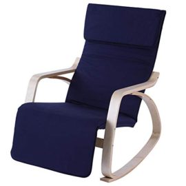 EBTOOLS Fauteuil à Bascule avec Repose-Pieds Chaise Berçante en Bois Bouleau Fauteuil Relaxant Fauteuil Berçant Fauteuil à Bascule avec Oreiller Confortable Ergonomique Coussin Doux pour Salon Balcon EBTOOLS Fauteuil à Bascule avec Repose-Pieds Chaise Berçante en Bois Bouleau Fauteuil Relaxant Fauteuil Berçant Fauteuil à Bascule avec Oreiller Confortable Ergonomique Coussin Doux pour Salon Balcon 2