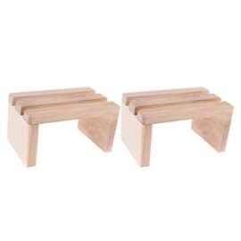 sharprepublic 2pcs Tabouret de Salle de Bain en Bois Banc Nature Bois Compartiment Meuble 20,4×12,4x11cm, Nature sharprepublic 2pcs Tabouret de Salle de Bain en Bois Banc Nature Bois Compartiment Meuble 20,4×12,4x11cm, Nature