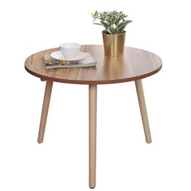 sogesfurniture Table Basse Salon, Petite Table Basse Ronde de Canapé pour Salon/Café Table d’appoint, BHEU-CJ013 sogesfurniture Table Basse Salon, Petite Table Basse Ronde de Canapé pour Salon/Café Table d’appoint, BHEU-CJ013 2