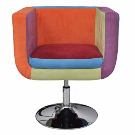 vidaXL-Fauteuil-Design-Club-Design-Patchwork-Multi-Couleur-63x57x66-76cm-lgant-Stable-0-0