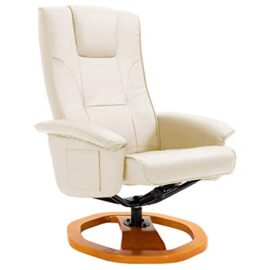 vidaXL Fauteuil TV Pivotant avec Repose-Pied Fauteuil Relax avec Pouf Tabouret Chaise Salon Salle de Séjour Maison Intérieur Similicuir vidaXL Fauteuil TV Pivotant avec Repose-Pied Fauteuil Relax avec Pouf Tabouret Chaise Salon Salle de Séjour Maison Intérieur Similicuir 5