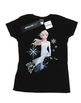 Disney Femme Frozen 2 Elsa Nokk Silhouette T-Shirt Disney Femme Frozen 2 Elsa Nokk Silhouette T-Shirt 3