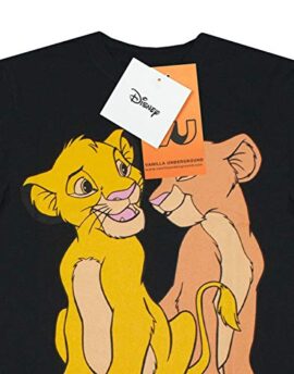 Disney Le Roi Lion Simba et Nala Femmes/Dames T-Shirt Noir Disney Le Roi Lion Simba et Nala Femmes/Dames T-Shirt Noir 6