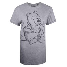 Disney-Winnie-The-Pooh-Sketch-T-Shirt-Femme-0