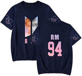 EMILYLE-Femme-T-Shirt-BTS-Bangtan-Boys-Kpop-Floqu-Idol-Manches-Courtes-Top-dt-Jimin-V-Jung-Kook-Suga-Jin-RM-J-Hope-0