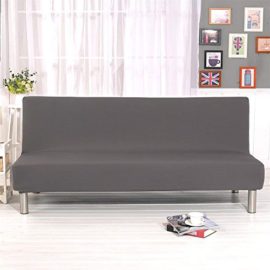 JIAN YA NA Pliable Canapé Housse de Matelas Futon Couleur Unie sans accoudoirs Slipcover Polyester Tissu élastique Housse Tout Compris par JIAN YA NA Pliable Canapé Housse de Matelas Futon Couleur Unie sans accoudoirs Slipcover Polyester Tissu élastique Housse Tout Compris par