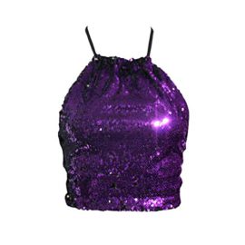 Juleya-Hot-Ladies-Elgantes-sans-Manches-Dos-Nu-Solide-Sequin-Sparkle-Glitter-Cocktail-Party-Crop-Tops-Rservoirs-0