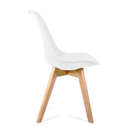 Mc-Haus-Lena-Lot-de-4-Chaises-retro-blanches-rembourres-design-nordic-tulip-0-2