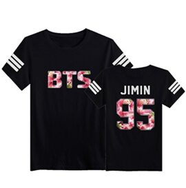 ShallGood Unisexe Floral Kpop Tops T-Shirt Bangtan Boys Tops Young Forever Bloom Top J-Hope Jin Jimin Jung Kook Suga Rap-Monster V Chemisiers Sweat Tops ShallGood Unisexe Floral Kpop Tops T-Shirt Bangtan Boys Tops Young Forever Bloom Top J-Hope Jin Jimin Jung Kook Suga Rap-Monster V Chemisiers Sweat Tops 4