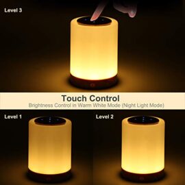 TAIPOW Lampe de Chevet LED Touch Portable TAIPOW Lampe de Chevet LED Touch Portable 6