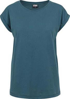 Urban-Classics-Ladies-Extended-Shoulder-Tee-T-Shirt-Femme-0