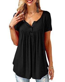 YOINS Femme Tee-Shirt Mode Manches Courtes Top Été Chic Sweatshirt Loose Tunique Haut Lâche Chemise Casual Col Rond YOINS Femme Tee-Shirt Mode Manches Courtes Top Été Chic Sweatshirt Loose Tunique Haut Lâche Chemise Casual Col Rond