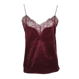 ZUMUii-Butterme-Dames-Femmes-col-en-V-Dbardeurs-Bustier-Bra-Veste-rcolte-Bralette-Chemise-Blouse-Chemisier-Camisole-0