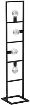 [lux.pro] Lampadaire Lampe à Pied Métal Noir 4 x E27 142,5 x 31 x 31 cm [lux.pro] Lampadaire Lampe à Pied Métal Noir 4 x E27 142,5 x 31 x 31 cm 2