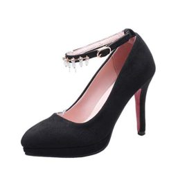 Arrobin-Khan-JL-ZB-Printemps-Et-Automne-Daim-Talons-Hauts-9cm-Stiletto-Pointu-Impermable--leau-Plate-Forme-Chaussures-Noires-des-Chaussures-De-Femmes-avec-Une-Boucle-A-0