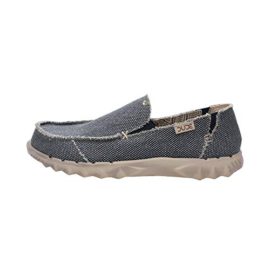 Dude Shoes Hommes Bleu Naturel Coton Bio Dude Shoes Hommes Bleu Naturel Coton Bio