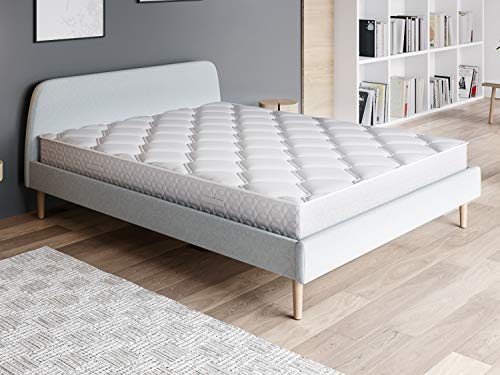 Ensemble Matelas Ressorts 140X190 Spring Confort + Lit ...