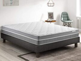 Ensemble-Matelas-mmoire-de-Forme-sommier-140×190-Hotel-Confort-Hbedding-7-Zones-de-Confort-paisseur-Matelas-25cm-0