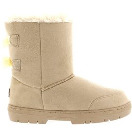 Femmes-2-Arc-Chaleureux-Hiver-Double-Enfiler-Mi-Mollet-Fourrure-Bottes-0